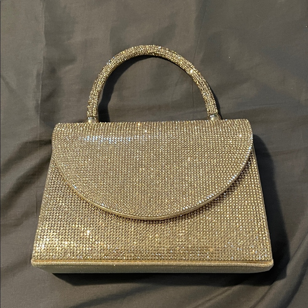 Elegant Gold Handbag